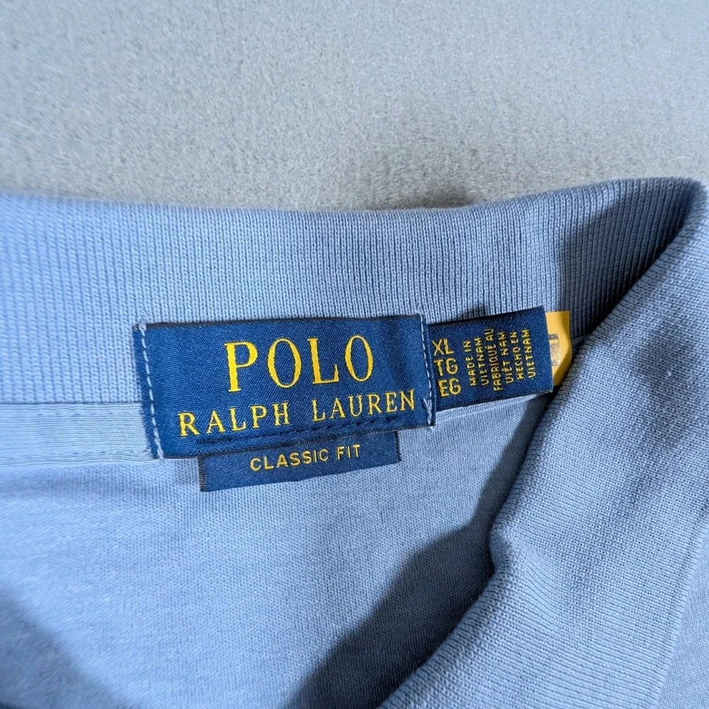 Polo Ralph Lauren Polo Shirt Mens XL Classic Fit Short Sleeve Flesh Pony